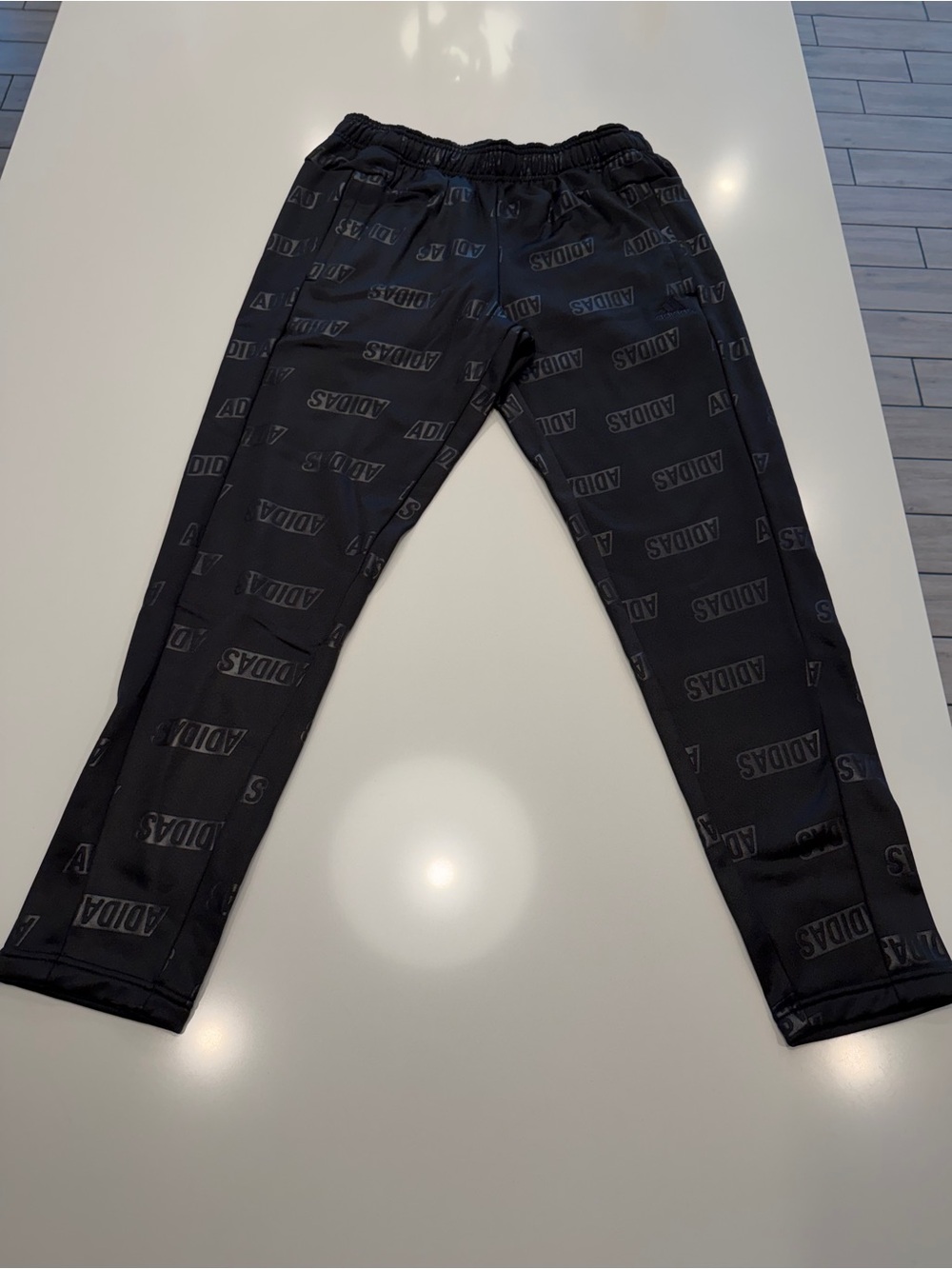 adidas Black Logo Joggers for Kids